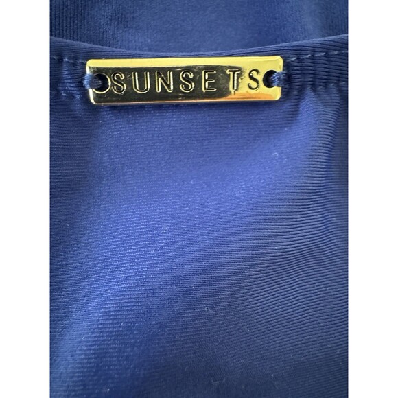 Sunsets Veronica One Piece Bathing Suit for Women Color Indigo blue Size Large - Picture 13 of 15